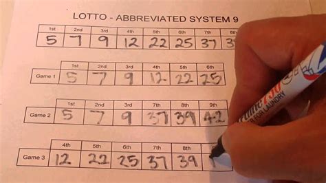 system 5 roll lotto